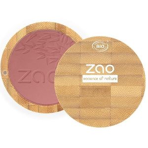 zao Gezicht Rouge & Highlighter Bamboo Compact Blush No. 322 Brown Pink