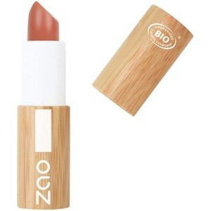 Zao - Bamboo Color & Repulp Balm - Lippenbalsem - Oranje Nude - 3,5 g