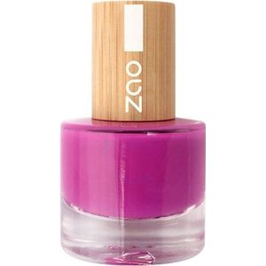 Zao - Nail Polish - Fuchsia - Glitter - Langdurige Dekkende Formule