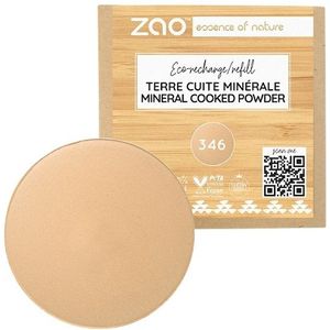 ZAO - Refill Cooked Powder Natural - Mineralpoeder - 15 g - Mattifying