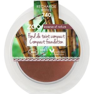 Zao - Refill Compact Foundation - Make-up - Matte Finish - Veganistisch