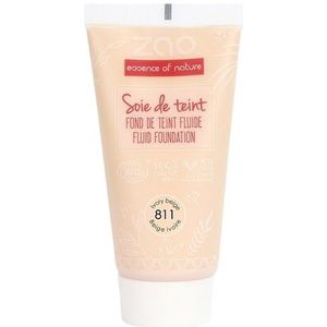 Zao - Refill Silk Foundation - Beige - Silky Textuur