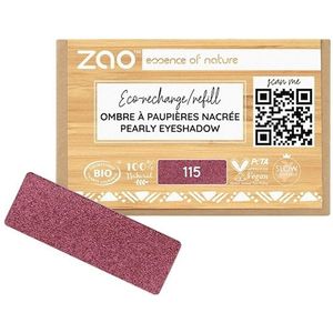 Zao - Pearly Eyeshadow Refill - Oogschaduwprimer - Ruby Red - 1,3 g