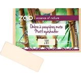 ZAO - Refill Rectangle Eye Shadow - 206 Matt Black - Oogschaduw