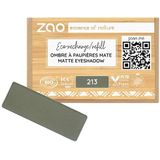 ZAO - Refill Rectangle Eye Shadow - 213 Matt Army Green - Oogschaduw