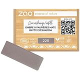 ZAO - Refill Rectangle Eye Shadow - 220 Taupe Grey - Oogschaduw
