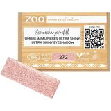 Zao - Rectangle Shiny Eyeshadow - Oogschaduw - 1.30 g - #272 Rose Feeriqu