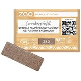 ZAO - Refill Rectangle Eye Shadow - 280 Ultra Shiny Satin Cocoa - Oogschaduw