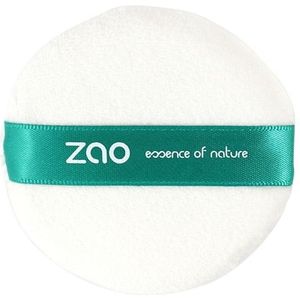 Zao - Powder Puff - Katoenen Make-up Accessoire - 7 cm - Ideaal voor Compacte Poeders