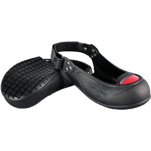 Overschoen Veiligheidsneus Tiger-Grip Visitor - Zwart - M/L - Maat 39-43