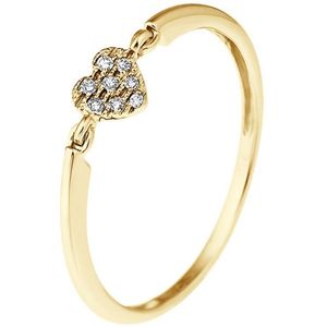 Ring HART Diamonds 0,032 Cts Yellow Gold