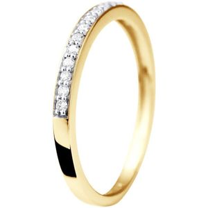 Alliance Diamonds - 0.150 Cts - Geel Gouden Sieraad - 375 Duizendste