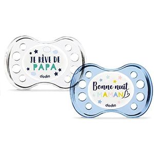 Fopspeen - Set van 2 - Lichtgevend - Siliconen - Geschikt voor 6 maanden en ouder