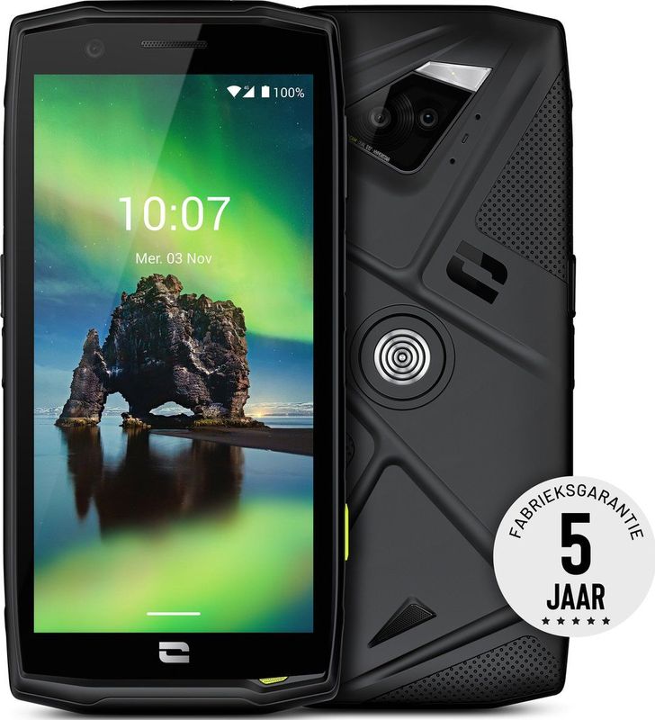 Crosscall - Action X5 - Smartphone - Zwart - 64 Gb