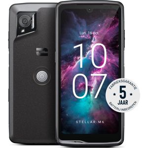 Stellar - M6 - Mobiele Telefoon - Zwart - 128 GB