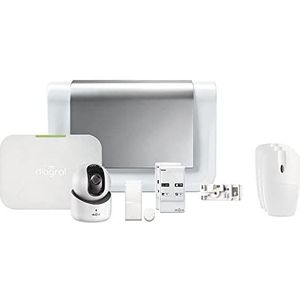 DIAG17CSF connected home alarm pack met GSM + DIAG23VCF indoor IP camera - huisdiervriendelijk - Diagral Kit 1