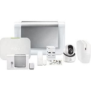 DIAG17CSF connected home alarm pack met GSM + DIAG23VCF indoor IP camera - huisdiervriendelijk - Diagral Kit 3