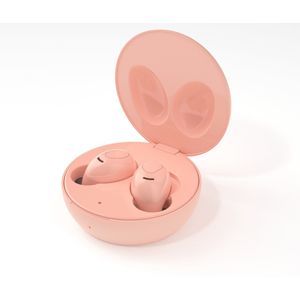 LEDWOOD LD-I9W-TWS-PAST-PIN - LUNA TWS in-ear oordopjes, draadloos opladen, roze