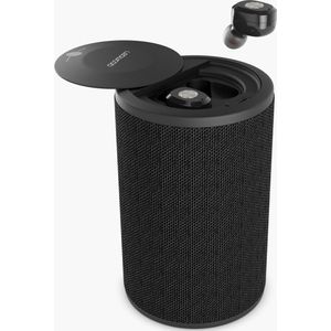 LEDWOOD - LD-ST-9-BLK - Bluetooth Speaker - Zwart - Draadloze In-Ear Oortjes