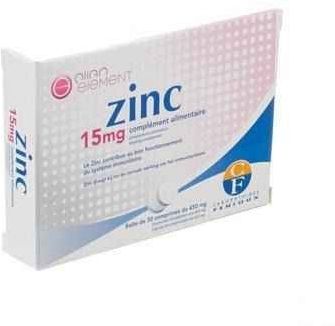 Zinktabletten - Fenioux - 100 Tabletten - Voedingssupplement