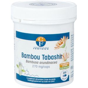 Voedingssupplement - Bamboe Tabashir - Capsulevorm - Rijk aan Silicium