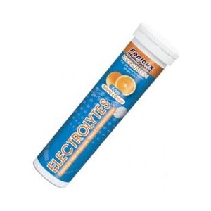 tube of 15 fenioux multi sports electrolyte orange tablets 57g