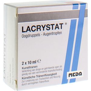 Lacrystat - Kunsttranen - Oogdruppels - 2x10ml