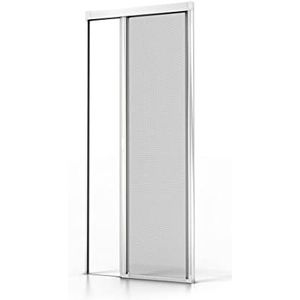 AvosDim.com stores, rideaux, moustiquaires Vliegengaas deur luxe wit - L 1400 x H 2300 mm