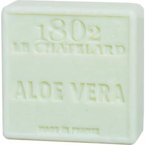 Natuurlijke Marseille zeep Aloe Vera - 100g - Le CHatelard 1802