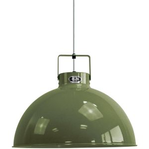 Jieldé Dante D450 hanglamp, olijfgroen, Ø 45 cm