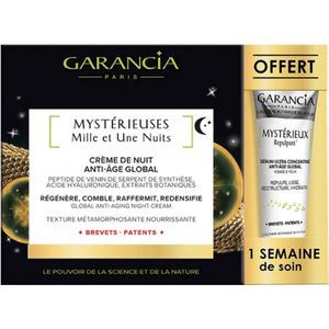 Garancia Mystérieuses Mille et Une Nuits Globale Anti-Ageing Nachtcrème 30 ml + Plumping 5 ml Gratis