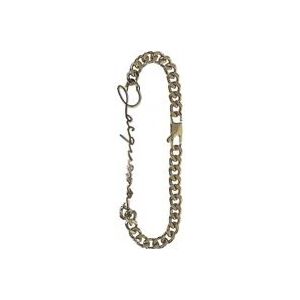 Jacquemus, Accessoires, Dames, Beige, ONE Size, Leer, Schakelarmband