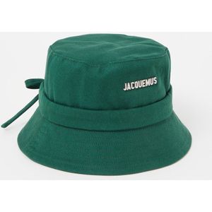 Jacquemus Le Bob Gadjo bucket hoed met logo