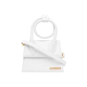 Jacquemus Le Chiquito Noeud Tas , White , Dames , Maat: ONE Size