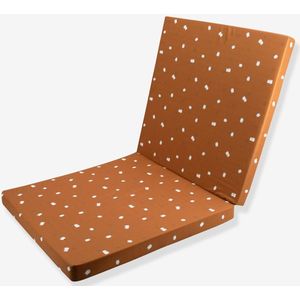Vouwmatras 2 panelen Boubou karamel