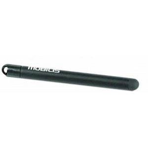 Mobilis Intrekbare capacitieve stylus + spiraalkoord, stylus voor mobiele telefoon, tablet, zwart, 10 stuks