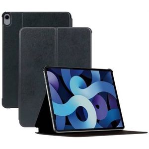 Mobilis Beschermhoes voor iPad Air 5 10,9 inch 2022/iPad Air 4 10,9 inch 2020, Smart Cover schokbestendig, standfunctie, automatische slaap/wake-functie, lederlook, zwart