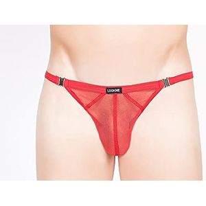 Look Me - Stripper String Malibu II - Kleur: wit - Maat: XL, 1 stuk