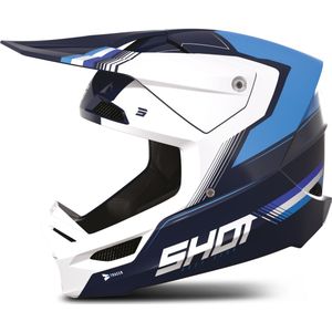 Shot - Race Crosshelm - Zwart - Synthetisch - Mips Systeem