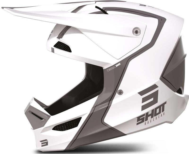 Shot - Furious Reflex - Crosshelm - Zwart - SRS Synthetisch