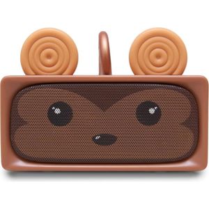 Mobility on Board, Dierlijke schattige aap Bluetooth luidspreker, Bruin
