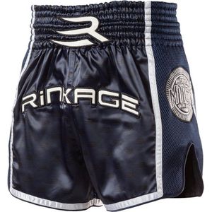 Rinkage Thai Stallion Muay Thai Short- Donkerblauw