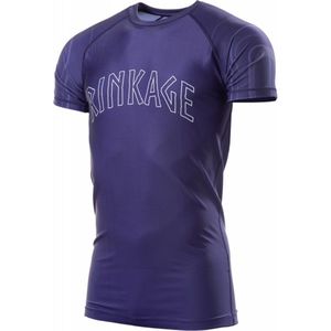 Rinkage Olympia Short Sleeve Rashguard - Blauw