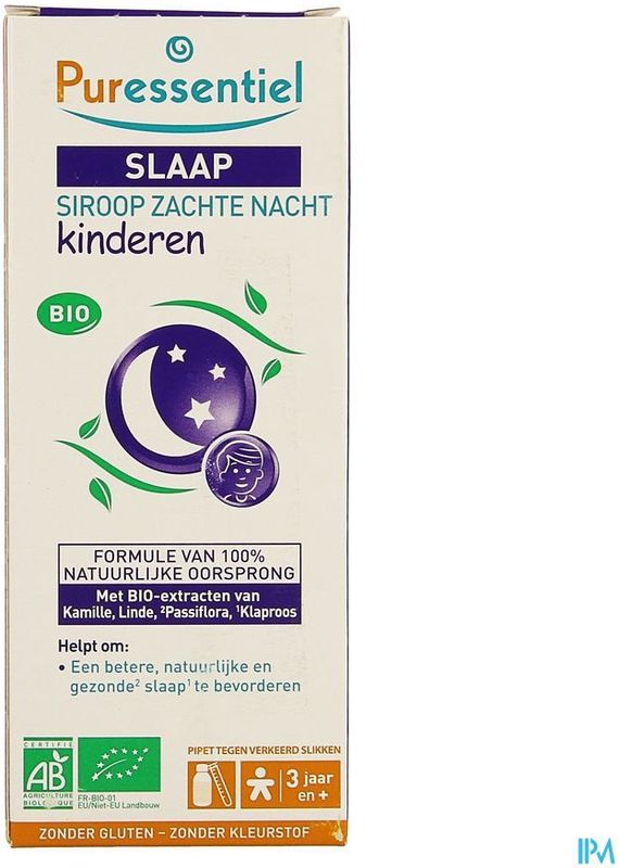 Siroop - Zachte Nacht - Natuurlijke Smaak - 100% Natuurlijke Oorsprong