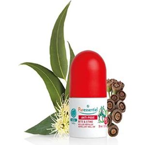 Puressentiel - Anti-prikken - Baby afweerroller - Anti-muggen - Effectieve bescherming tegen muggen - Actief 100% plantaardig - Vanaf 6 maanden - 30 ml