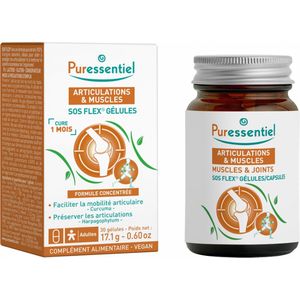 Kurkuma - Flex Capsules - Natuurlijke Extracten - Ondersteunt Gewrichten