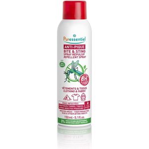Puressentiel - Antibeet Spray - Insectenafweermiddel - Etherische Olie Citroen-Eucalyptus