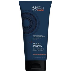 Dr Renaud Gel 2 En 1 Nettoyant & Exfoliant Barbarie 150 Ml