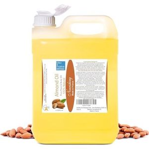 Huile Amande Douce - Or - 5000 ml - Hydratante en Adoucissante