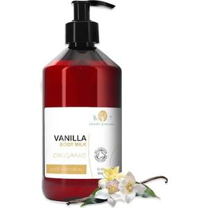 Lichaamsmelk - Biologische Vanille - Hydraterend - 200ml